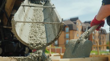 How to Add Calcium to a Concrete Mix